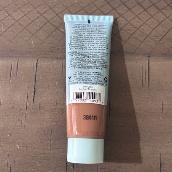 NEW Wet n Wild "Deep" .91 fl oz Bare focus Tinted Hydrator Foundation 1114093 - Picture 7 of 7